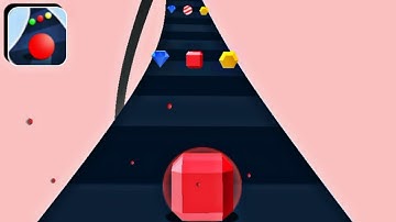 Color Road  - DIAMOND SKIN All Level Mobile Gameplay Walkthrough Android IOs Alltrailer Relaxing