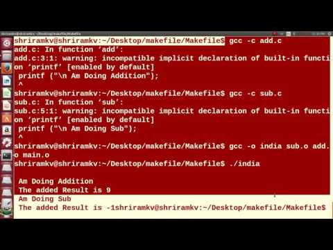 Makefiles - An introduction