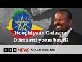 Itoophiyaan Ulaa Galaanaa Gaafachuun Maal Buufatte BBC News Afaan Oromoo
