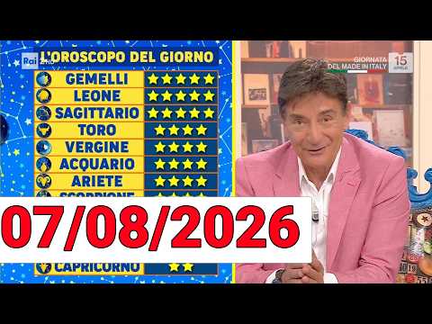 Video L'oroscopo di Paolo Fox - I Fatti Vostri Venerdì 7 Agosto 2026