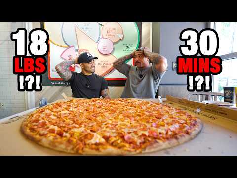 Monster 36in pizza challenge with Nate Figgs?!?!