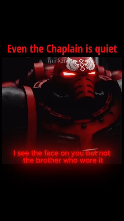 Even the Chaplain is quiet… #40k #warhammer40k #spacemarine2 #warhammer #spacemarines #bloodangels
