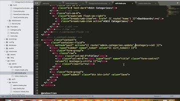 Laravel - Day 10 - Editing and deleting entries from database using Resource controller