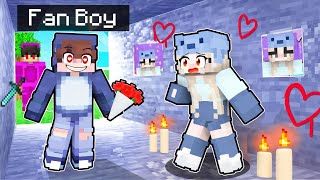 ❤️I'm Scared by CRAZY FANBOY in Minecraft! ( Tagalog)