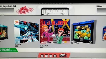 PC Engine Theme running on Dig Frontend