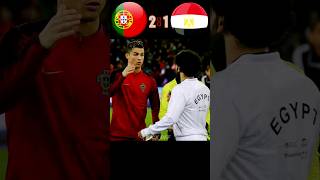 Portugal 🆚️ Egypt | Friendly 2018|C.ronaldo (Vs) M.salah 🔥 | Highlights #Shorts #Football #Ronaldo