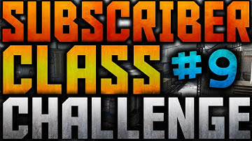 COD Ghosts: SUBSCRIBER CLASS CHALLENGE! - KEM Strike w/ Unique Remington R5 Class Setup