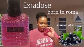 EXTRADOSE ( Donna born in Roma). Valentino newest fragrance first impressions