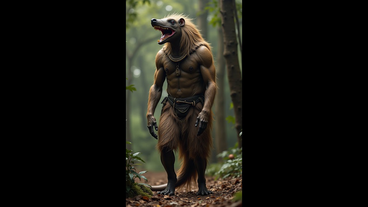 CAPELOBO (BRAZILIAN ANTEATER-HUMANOID) 