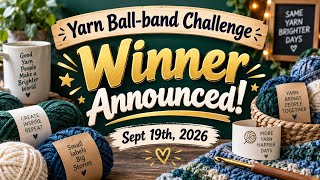 Yarn Ball Band winner Announced!