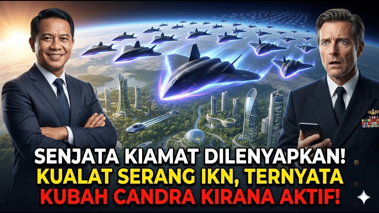 BERANI SERANG IKN! Ratusan Drone Mematikan Asing Hangus Terbakar di Langit Nusantara!