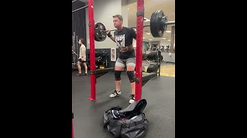 Pause high bar squat 355x3