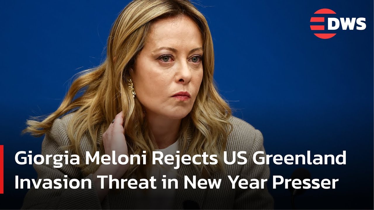 PM Meloni: US Military Action on Greenland "Not Realistic" – NATO at Risk | DWS News | AC1F
