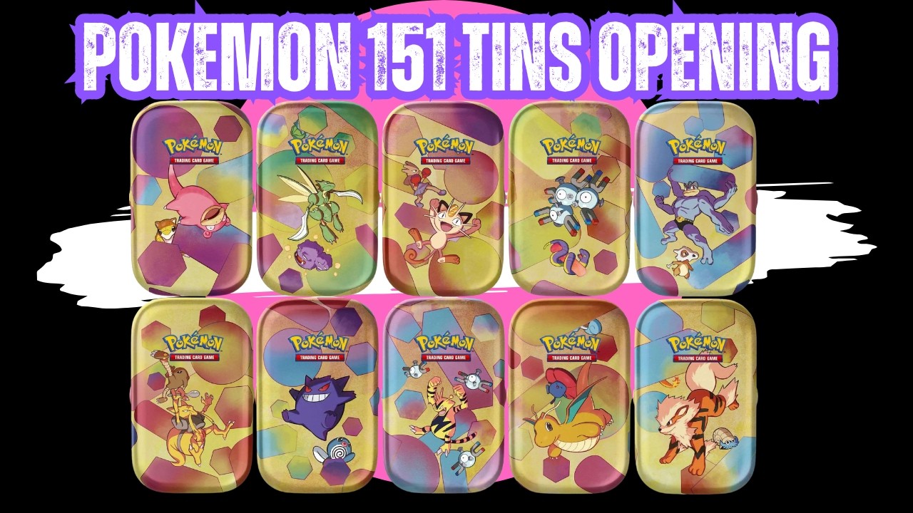 Opening: Pokemon 151 Tin Opening!! | Awesome HITS!! - YouTube