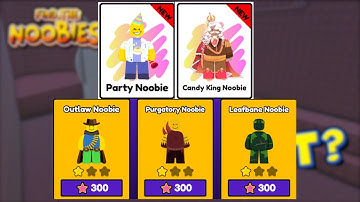 HOW to get ALL NEW 5 NOOBIES! - Roblox - Find the Noobies Morphs!