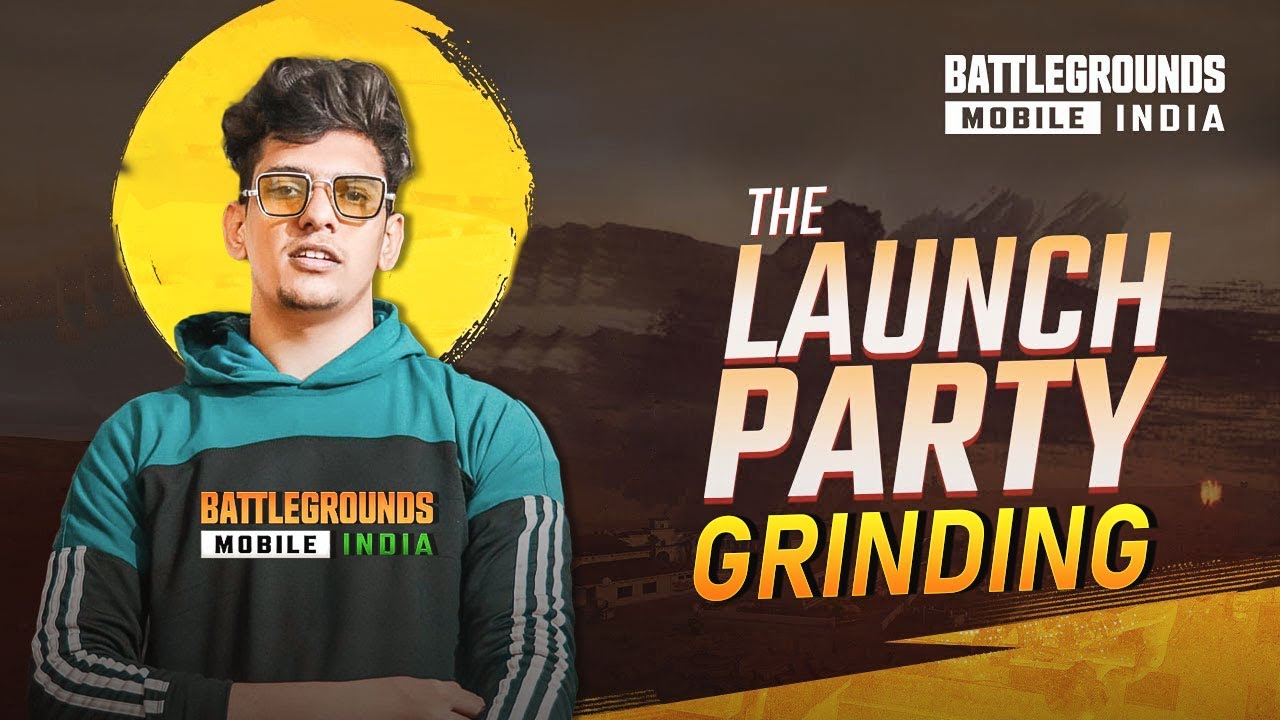 🇮🇳 BGMI LAUNCH PARTY GRINDING - NEW LINEUP IN BATTLEGROUNDS MOBILE INDIA