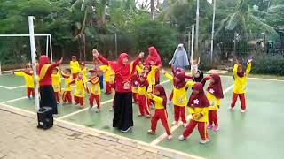 Senam Sehat Gembira dan Permainan Anak TK