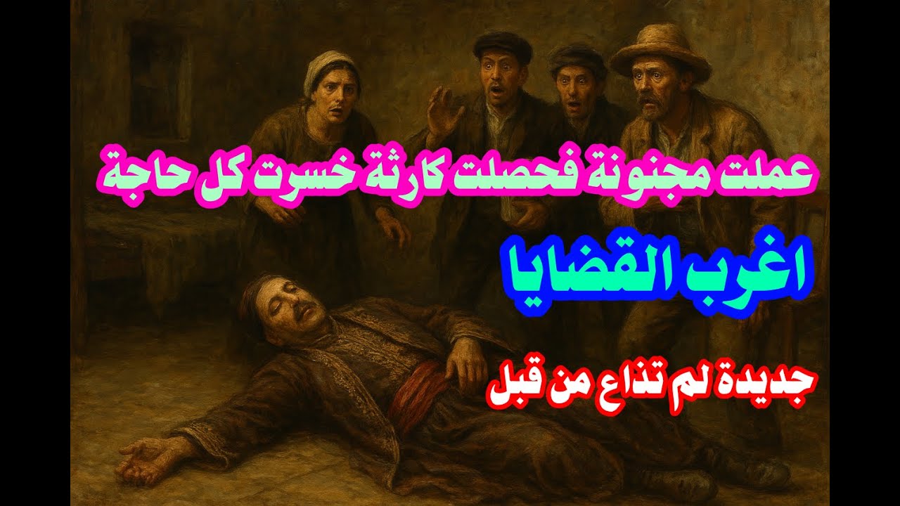 اغرب القضايا بعدما عملت مجنونة حصلت كارثة في النهاية خسرت كل حاجة