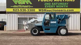 Gradall 552 2S Telescopic Material Handler For Virtual Auction February 8th, 2025 Gradall 552 2S Telescopic Material Handler For Virtual Auction February 8th, 2025