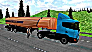 Oil Tanker Transport Driving Simulator - Heavy Cargo Transporter Truck Driver - Android GamePlay screenshot 4