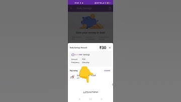 Daily Gold Savings Investment using Phonepe #gold #phonepe