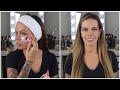 Chatty GRWM for "Minimal Makeup" Look | Sand & Sky Australian Pink Clay Mask Demo