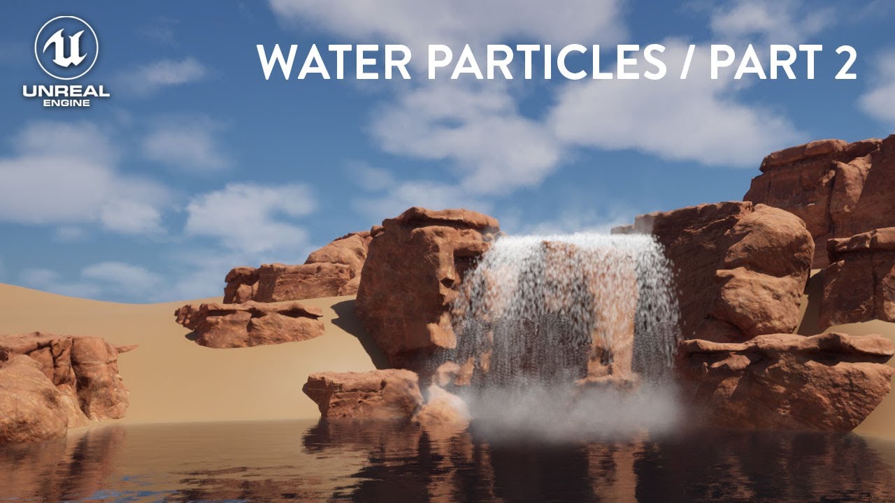 Creating Water Particles in Unreal Engine 5 - Part 2 - YouTube