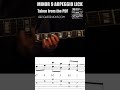 Minor 9 Arpeggio Lick For Jazz Guitar