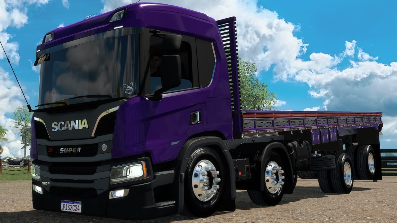 ATRASADO DE P360 SUPER | ETS2 1.58 MODS