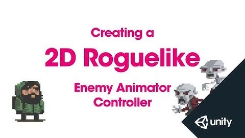 How to make 2D Roguelike [Part 11]: Enemy Animator Controller in Unity 2D