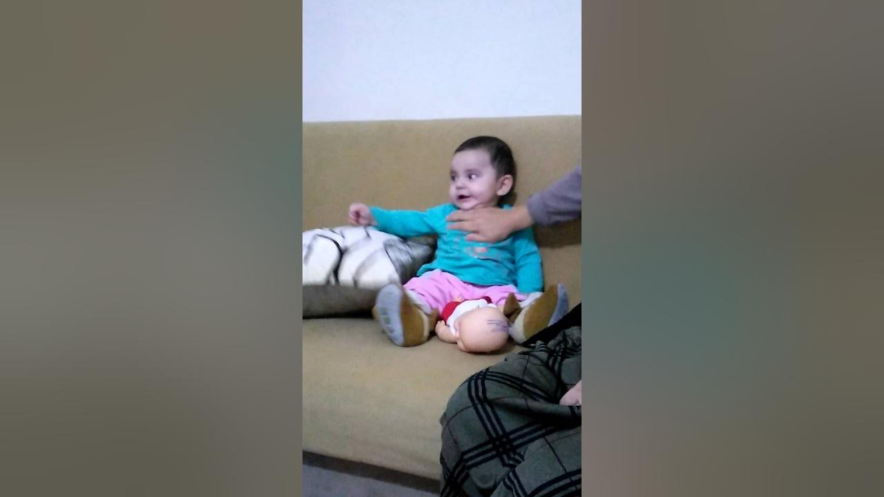 8aylik bebegimin aklına bakin - YouTube