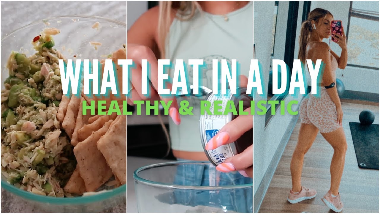 WHAT I EAT IN A DAY *realistic* HEALTHY AND EASY MEALS, MINI GROCERY