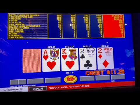 Deuces Wild Video Poker Play Free