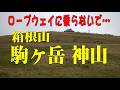 ロープウェイに乗らないで箱根駒ヶ岳・神山登山@神奈川県箱根町