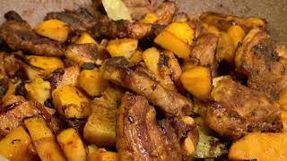 Жаркое из свинины | Roasted pork