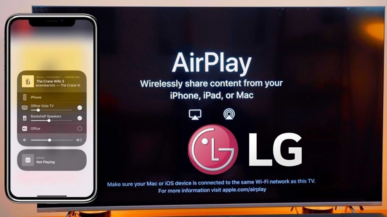 How Use Apply AirPlay on LG TV - YouTube