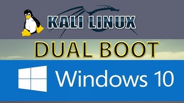 Dual boot Kali Linux and windows 10 (2020)