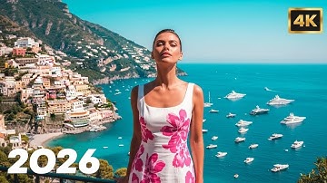 Sunset Wind Motion 2026 🌴 Warm Vocal Deep House Waves 4K UHD #31