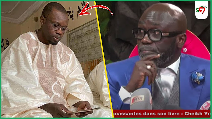 « SONKO Mou Sélle Mi »: Cheikh Yerim Seck « Yalla Rek Mo Xam Kou Sélleu Ak Kou Sélloul »