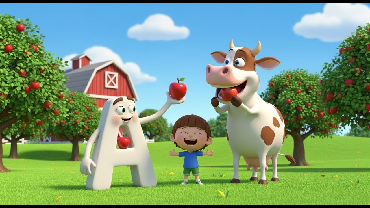ABC Farm Fun with Friends | Best Kids Nursery Rhymes and Songs - YouTube