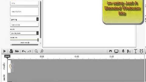 How to record your voice in Ezvid