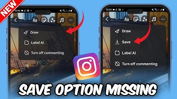 Fix Instagram Story Save Option Not Showing Problem 2025 | Save Option Missing on Instagram Story