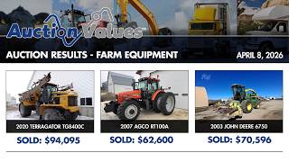 Farm Equipment Auction Results - April 8, 2026