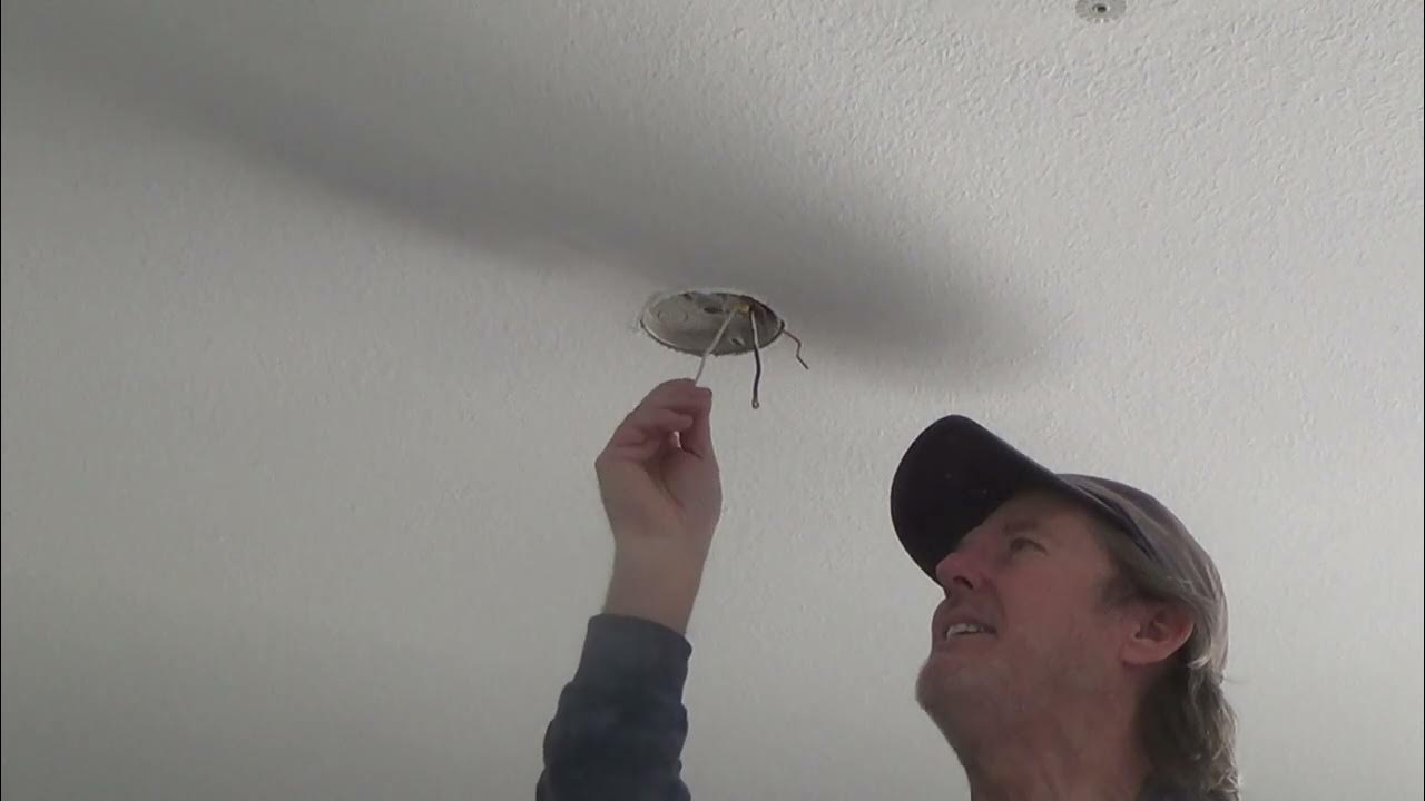 How to Install Ceiling Fan for Dummies/Connecting Wiring to Wall Switch