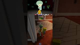 Squidward Found The Pink Key