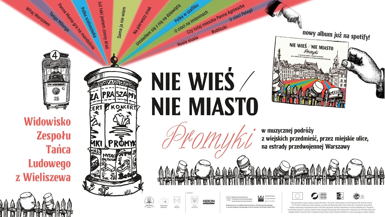 NIE WIEŚ, NIE MIASTO – widowisko muzyczne, premiera płyty ZTL „Promyki”