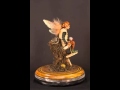 cicada fairy sculpture 360 degree view