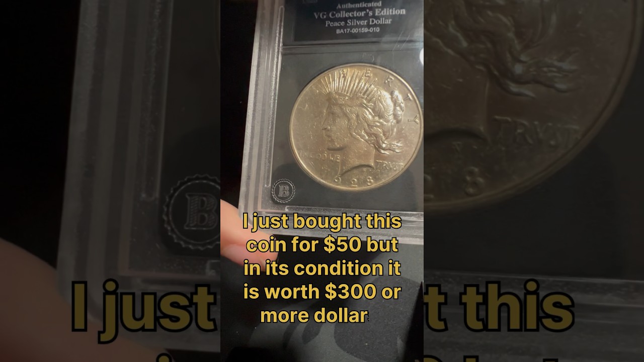 Rare date Peace dollar 1928-S 