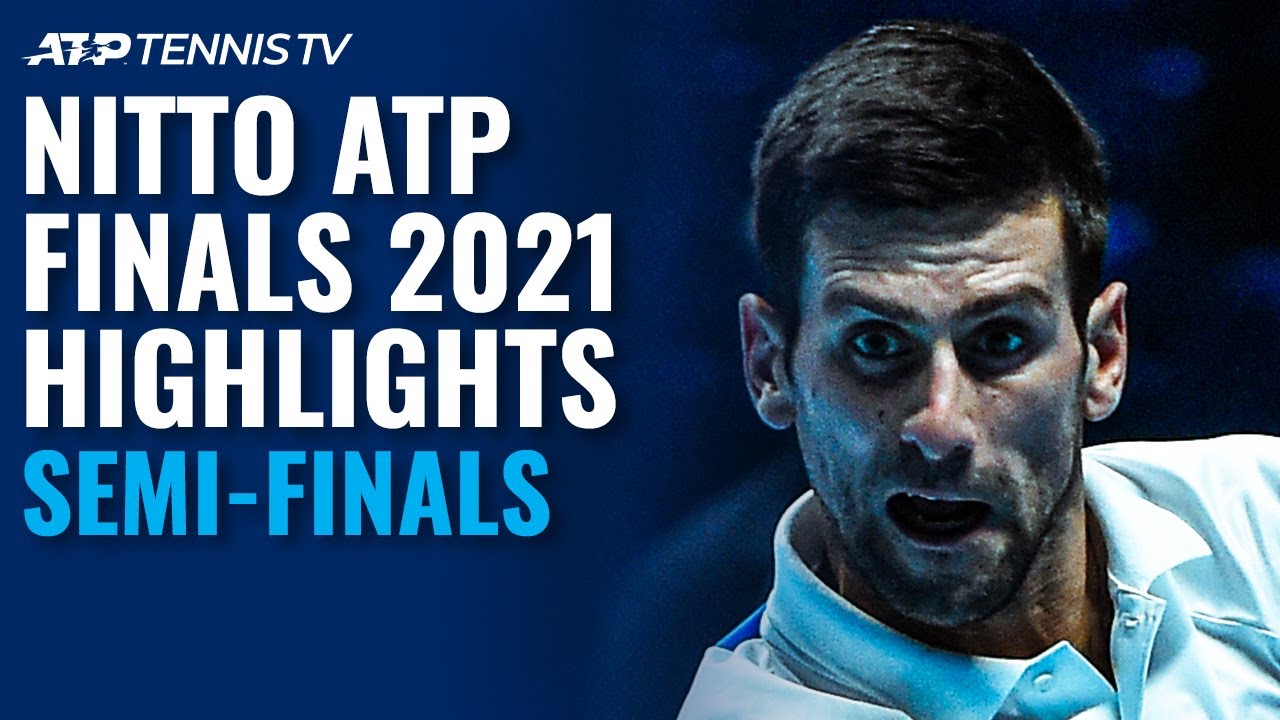 Djokovic vs Zverev and Medvedev vs Ruud Nitto ATP Finals 2021 Highlights Semi-Finals