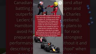Lewis Hamilton Says He’s Better Without Ferrari Simulator After Strong Canadian GP Performance.